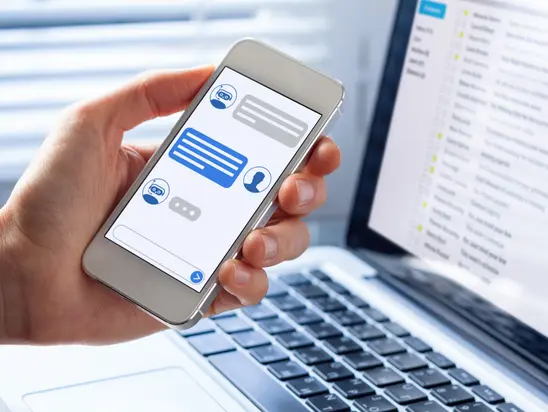 Professional customer support virtual assistant helping customers with inquiries