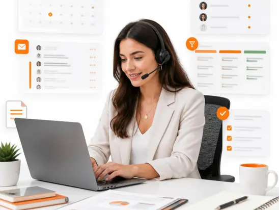 Professional virtual assistant providing general administrative support for businesses