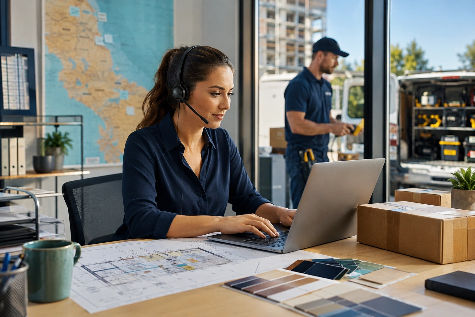 A dedicated Virtual Assistant manages recurring workflows in an organised, continuous operating rhythm