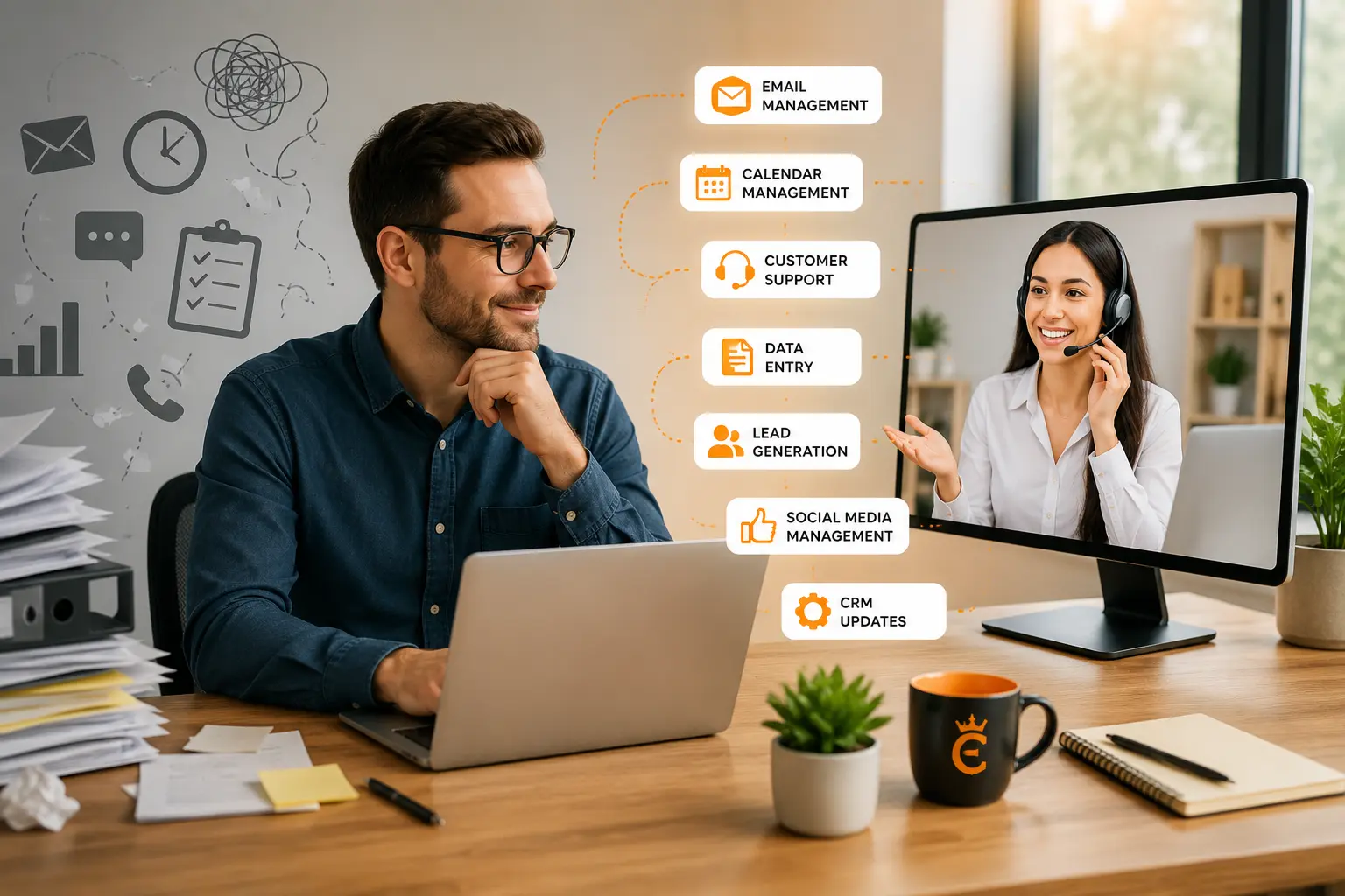Hire a Virtual Assistant and Get Your Time Back