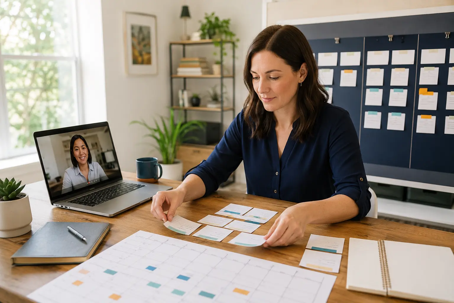 Business owner auditing recurring tasks to calculate required Virtual Assistant hours